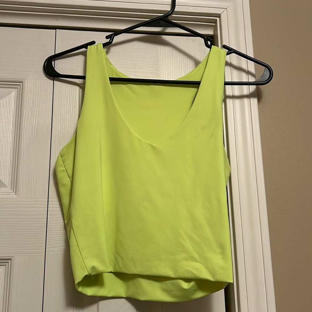 Neon Cropped Tank